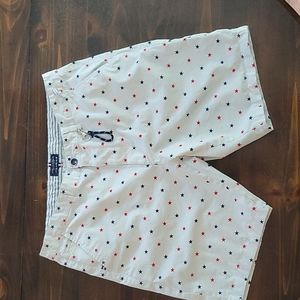 Mens Denim and Flower shirt and shorts